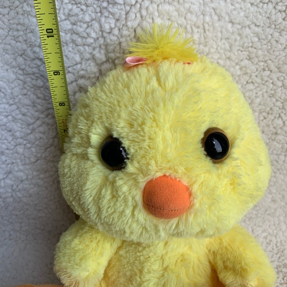 AURORA World 10 inch Taddle Toes Flapper Easter Chick Plush Stuffed Animal Toy - Picture 4 of 8